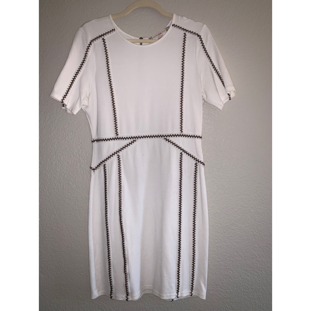 White Dress with detail